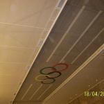 PVC mesh membran halat daşıyıcılı tavan sistemi