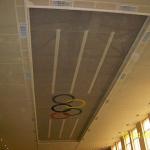 PVC mesh membran halat daşıyıcılı tavan sistemi