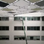 PVC mesh membran halat daşıyıcılı tavan sistemi