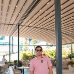 T modul yarım radiuslu perqola